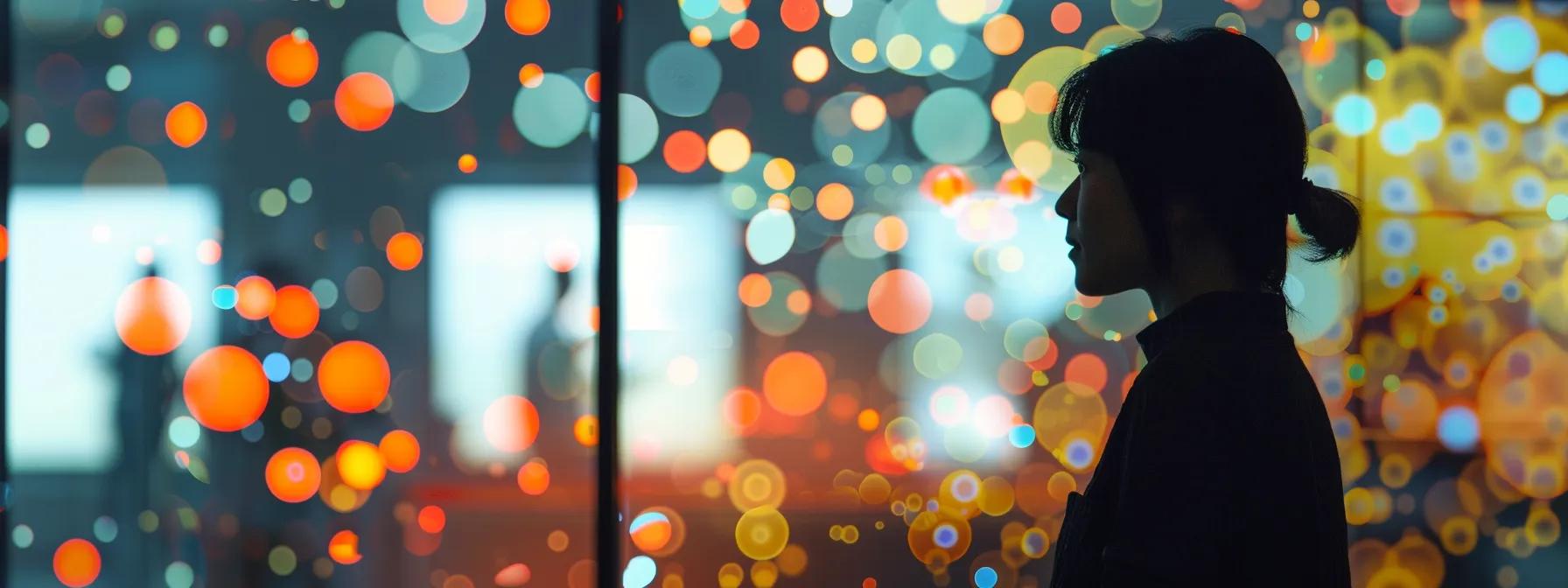 a person analyzing a detailed graph displaying email marketing kpis, highlighting open rates, click-through rates, and conversion metrics for continuous improvement.