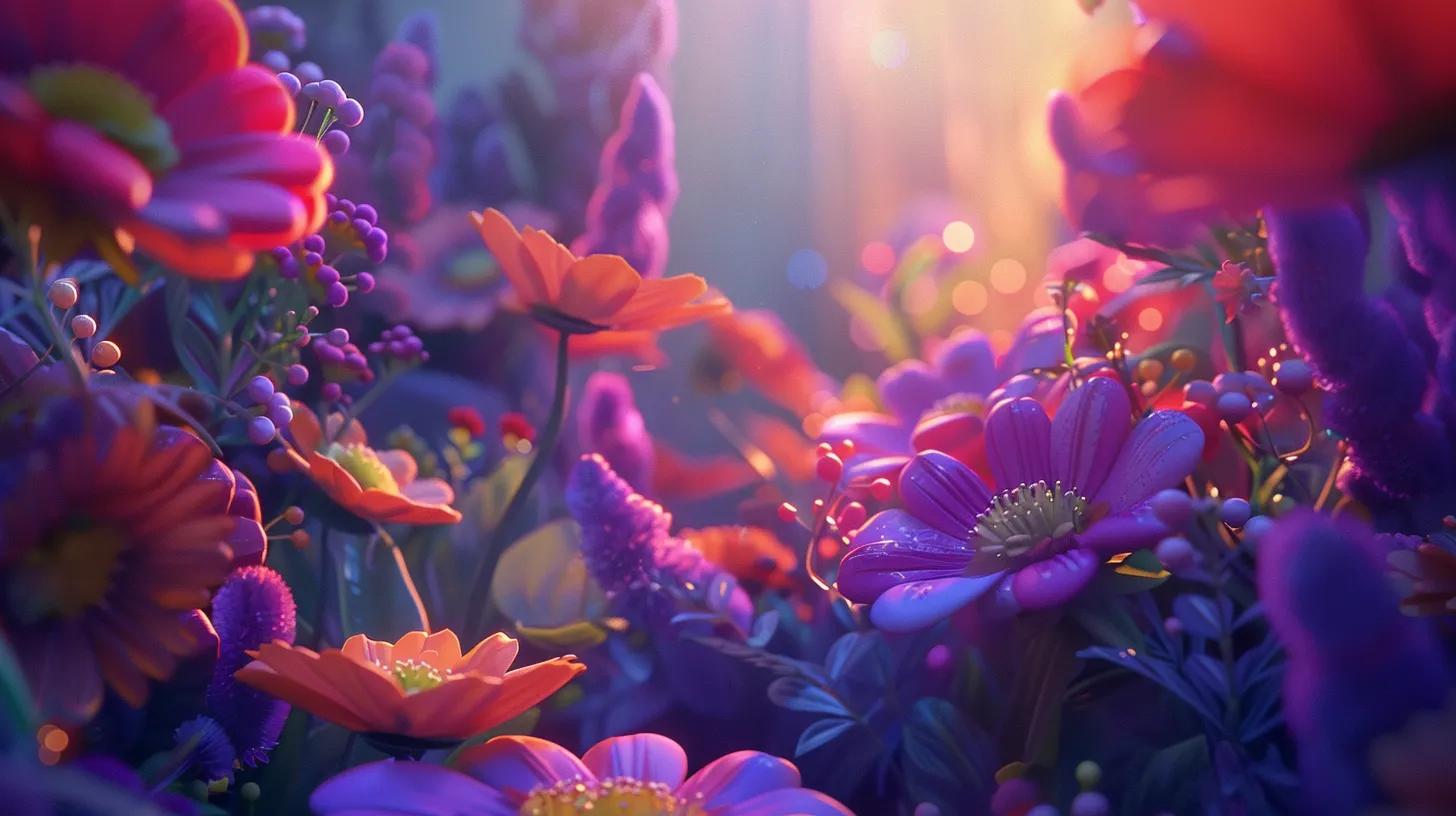 a vibrant digital marketing landscape showcases dynamic social media interactions and personalized content strategies, emphasizing the boost in brand visibility and customer engagement.