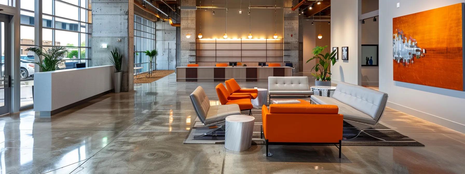 a modern construction website displaying smooth navigation, mobile responsiveness, and lightning-fast speed, attracting a steady flow of visitors and boosting brand recognition.